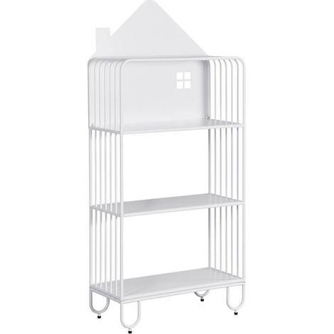 HOME DELUXE - Scaffale per bambini magnetico in metallo TODO Colore: bianco, taglia: M (1/5)
