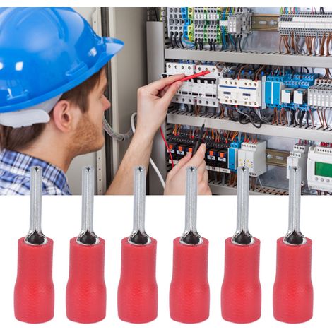 Connecteur à sertir à pince pour fil PTV1.25-10 22-16 AWG, au prix de 100 par unité. (1/5)