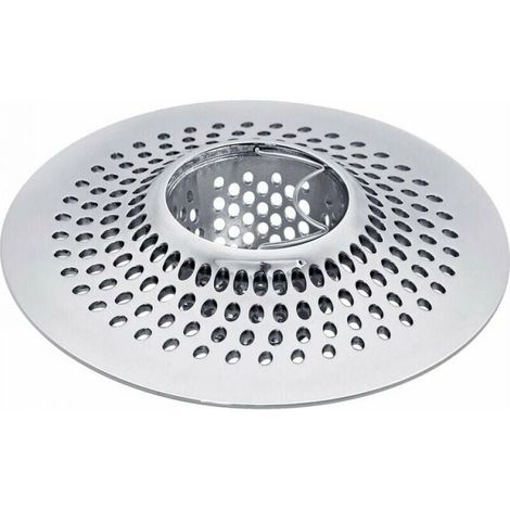 EASYCOMFORT Filtre à cheveux pour baignoire et douche en acier inoxydable (1/4)