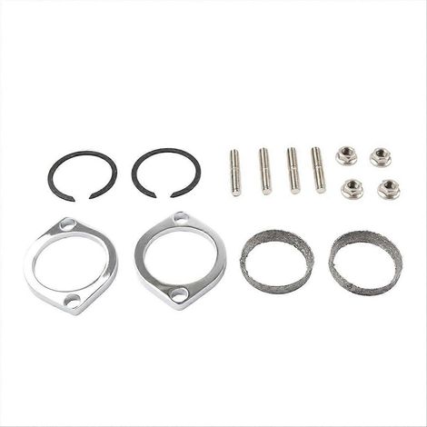 Kit d'installation de bride d'échappement : brides, joints, écrous, rondelles pour (1/5)