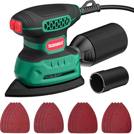 Ponceuse Electrique 220 W 14000 OPM, Ponceuse Triangulaire Bois (1/5)