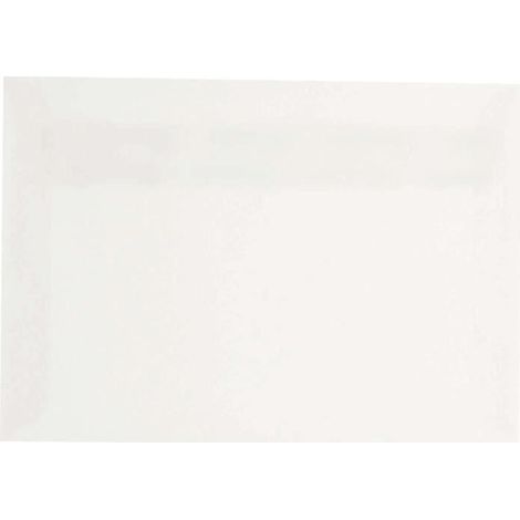 Creotime enveloppes 11,4 x 16,2 cm 50 pièces 120 g blanc