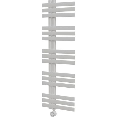 Schulte Heizkörper IGNIS inklusive Heizstab und Befüllung, 120 x 40 cm, Weiß, Version links (1/2)