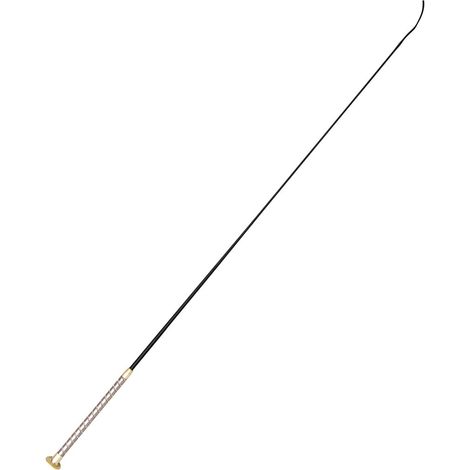 120 cm, Marineblau und Roségold 6979: Dressurpeitsche mit Steinen Modell Sparkle (1/4)