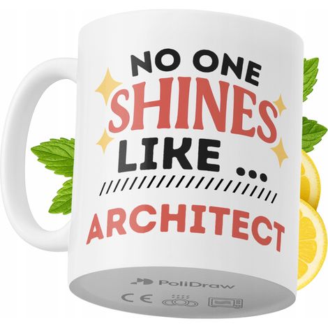 Lustiger Kaffee- oder Teebecher für Architekten mit witzigem Textdesign – ideal für Geburtstage, Namenstage, Feiertage und besondere Anlässe. Hochwertiger Becher für Zuhause, Büro und Arbeit. Farbe: W