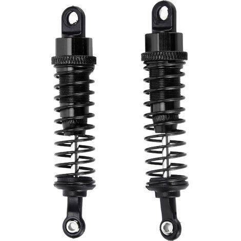 Amortisseur RC en Alliage d'Aluminium pour 1/16 Monster Truck - 2 Pièces (Noir) (1/5)