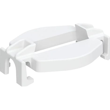 Geberit Staffa per valvola di scarico: bianco alpino, 242975111