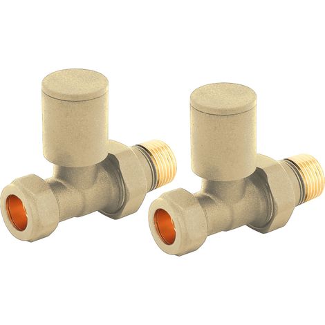 Modern Radiator Valves (Straight)