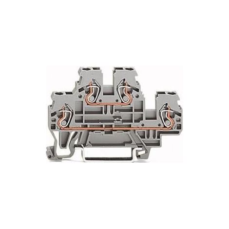 conector riel wago 870-501 corriente 24A voltaje 500V (1/3)