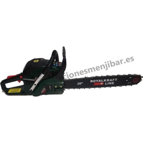 MOTOSIERRA PROFESIONAL CON MOTOR DE GASOLINA DE 68CC Y ESPADIN DE 55CM (1/3)