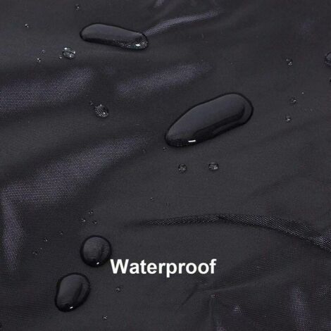 Couverture De Piscine Carré Bache Solaire pour Piscine, Cordon D'ourlet élastique Couvercle de Spa étanche Couverture de Protection extérieure pour Piscine,Noir 218x218x30cm LO-Ron