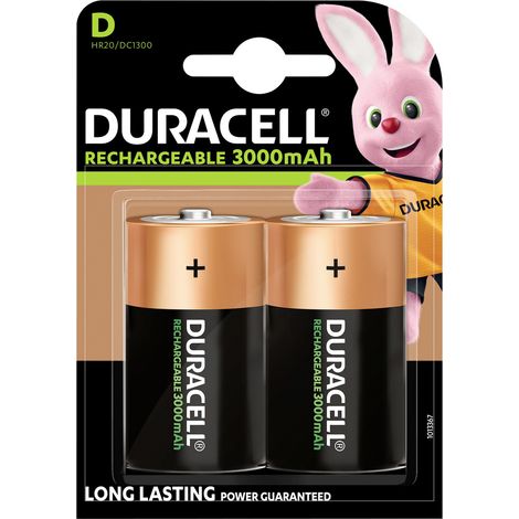 Duracell PreCharged Mono (D)-Akku NiMH 3000 mAh 1.2 V 2 St.