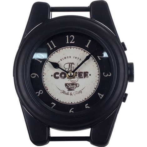 Signes Grimalt Scuola di decorazione  Black School Schedulather Close Clock 5x19x22cm 23933
