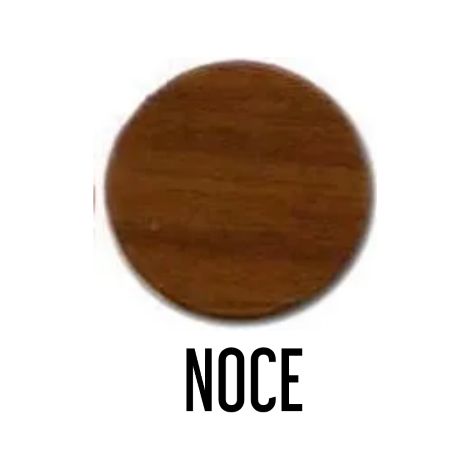 Copriforo Adesivo 13Mm Noce Maurer 20 PEZZI Tappi Adesivi Fori Buchi Mobili Legno NOCE (1/2)