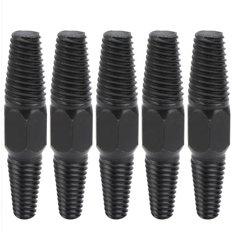 5 Extrémités de douille extractrice pour tuyau cassé 3/4" 1/2" double tête en acier haute teneur en carbone pour retirer tube endommagé (1/5)