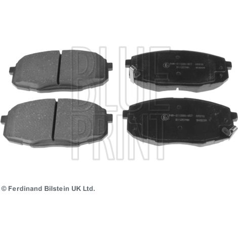 Kit de plaquettes de frein, frein à disque Blue Print ADG042130 KIA 58101-1MA00