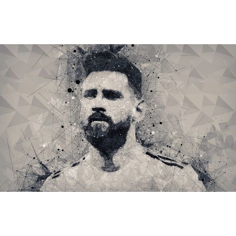 Papier peint panoramique Football - Joueur de Foot - 130 cm x 81 cm (1/2)
