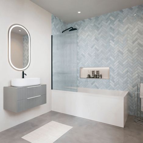 Pare bain gauche AURYS Raywall noir