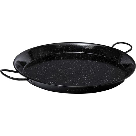 Paellaplatte aus Emaille-Metall Ø 46 cm
