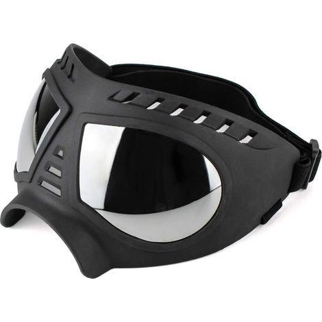 Hundebrille, Haustierbrille, UV-beständige, wasser- und winddichte Brille für mittelgroße und große Hunde - Schwarz - Fei Yu (1/5)