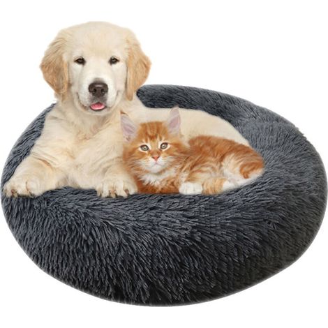 Bardusch - Lit orthopédique pour chien, couverture confortable en forme de donut, lit rond pour chien, ultra doux et lavable (1/5)