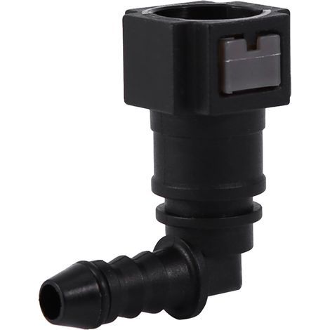 Raccord rapide de ligne carburant pour moto, coupleur flexible 6mm femelle coudé 7.89mm (1/2)