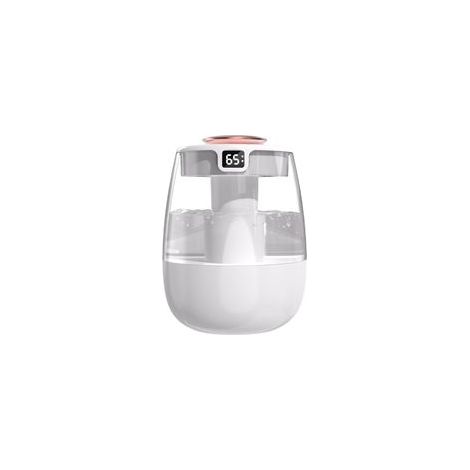 1 Pcs Humidificateur d'air Top-Fill, Humidificateur Brume USB, 20dB 3 Modes, Humidificateur Chambre avec Affichage de la Température pour Plantes, Bureau, Voiture, Chambre à Coucher (1/5)