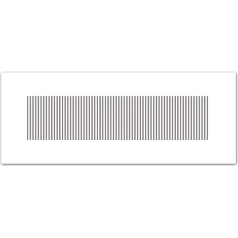 Fränkische Rejilla diseño starline LINE 350x130 mm blanco, 78300662
