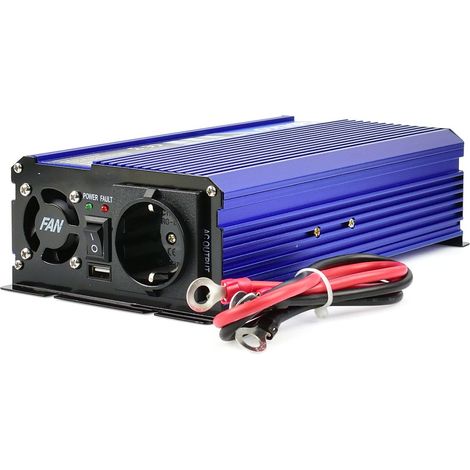 Sinus-Spannungswandler 24V/230V 500/1000W (10) (1/5)