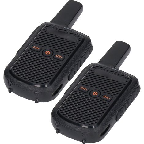 Mini talkie-walkie sans fil portable 8W 400‑470mhz anti-interférences pour salons de beauté, bars, karaokés et supermarchés (1/5)