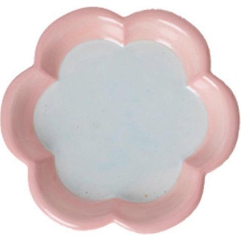 Assiettes en céramique en forme de fleur pour chats et petits animaux - Style 1-S (1/5)