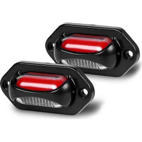 LEDs 12V 24V Kennzeichenrücklicht für LKW, Anhänger, PKW