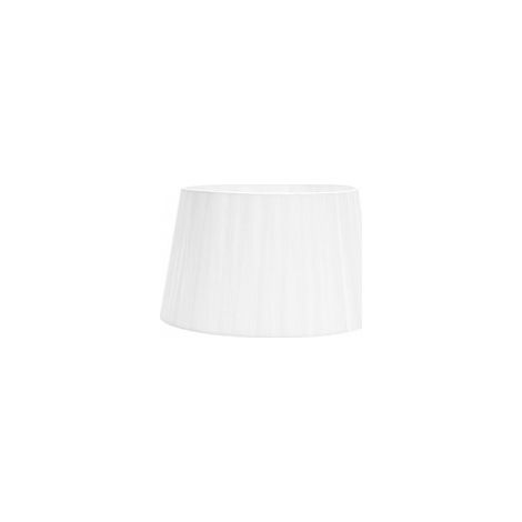 FABRILAMP 157511501 Laura Lampenschirm E27 Weiß 15dx12dx13h Offen Konisch (1/2)