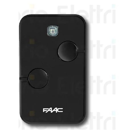 Émetteur de télécommande 2 canaux FAAC XTO2 433 787032 SLH SL DS RC (1/2)