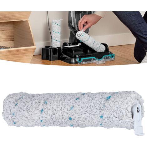 Convient pour la balayeuse/laveuse sans fil Bissell 2787/2554 CrossWave Max avec rouleau à double usage pour le lavage et les surfaces multiples. (1/5)