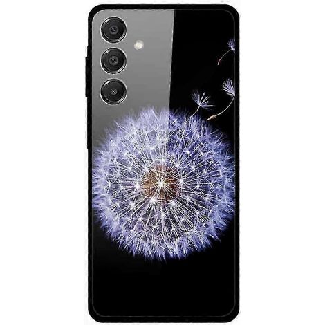 Coque en verre trempé motif imprimé pour Galaxy A16 5G/4G, protection arrière élégante, étui rigide résistant aux chocs et rayures, finition premium, pack unique, compatible avec modèle A16. (1/4)