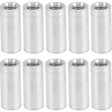 10 Stück Abstandshalter aus Aluminiumlegierung mit Gewinde, rund, für Quadcopter-DIY-Modelle, M4 x 0,7 mm, 14 mm