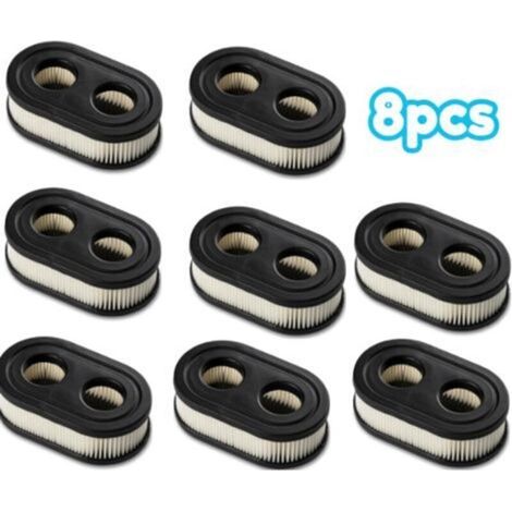 Luftfilter für Briggs & Stratton Rasenmähermotor 798452 593260 (8er-Packung) (1/5)