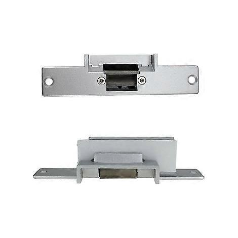 Gâche électrique de porte étroite 12 V CC à sécurité intégrée pour serrures de contrôle d'accès (NC Lock 150 mm x 28 mm) (1/3)