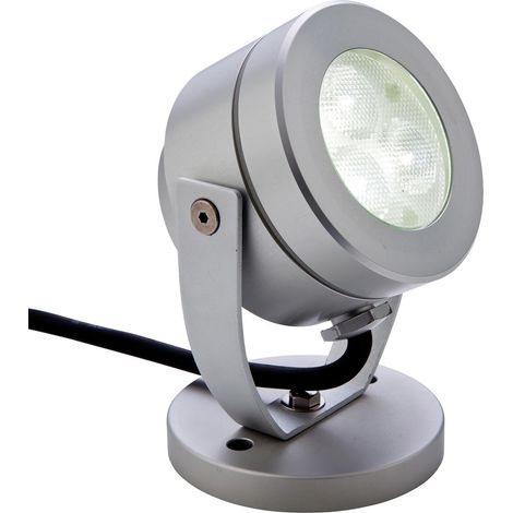 Firstlight Waterproof - Mur étanche à 3 lumières LED et spot Spike Aluminium IP68