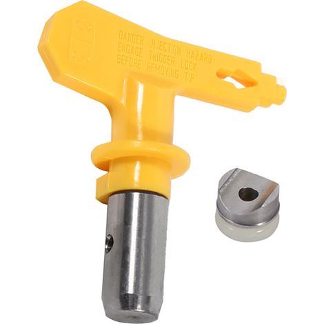 Wendbare Düsenaufsätze für Airless-Spritzpistolen aus Wolframstahl, nützlich für Haus und Garten, Nr. 313.