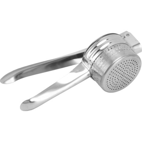 Presse-agrumes manuel en acier inoxydable 410, presse-citron, presse-légumes, déshydrateur pour farce à raviolis, presse-eau pour la maison, style à trous multiples (1/5)
