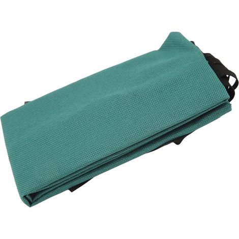 Sac de protection pour queue de cheval en tissu non tissé imperméable et respirant avec franges vertes (1/5)