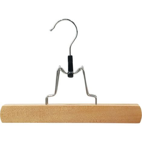 Luxor Herren-Hosenbügel aus Holz, 26 cm, elegantes und robustes Design für übersichtliche Kleideraufbewahrung (1/5)