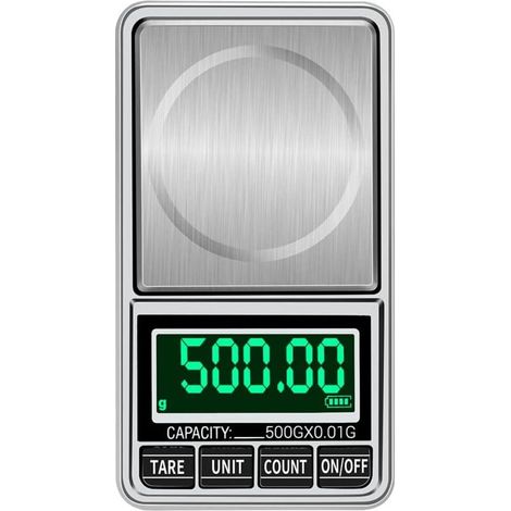 Portable Digital Scale, Gold Jewelry Scale, Mini Pocket Digital Scale, Professional Accurate Electronic Scale, Precision Balance, 500g/0.01g