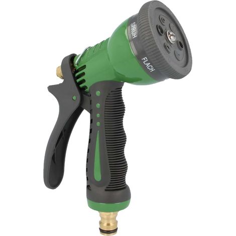 tecuro Garten- Handbrause, mit Steckanschluss, 6-fach umstellbar (1/5)
