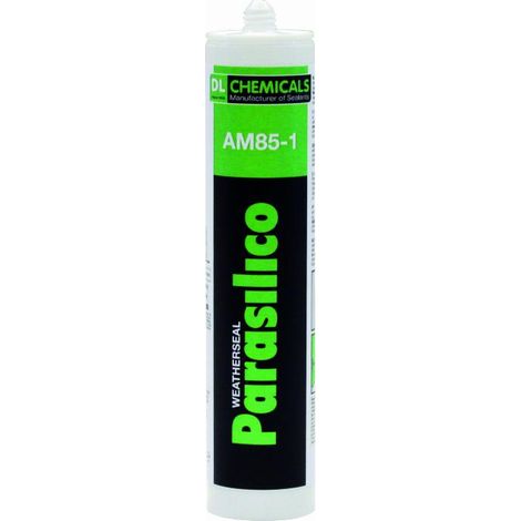 Cartuccia silicone Parasilico AM 85-1 DL CHEMICALS - 300 ml - Bianco perla RAL 1013 - 0100001N656464