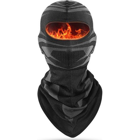 Masque De Ski - Néoprène Imperméable Et Coupe-Vent - Doublure Polaire Thermique - Pour Sports D'Hiver Et Plein Air - 1 Pièce