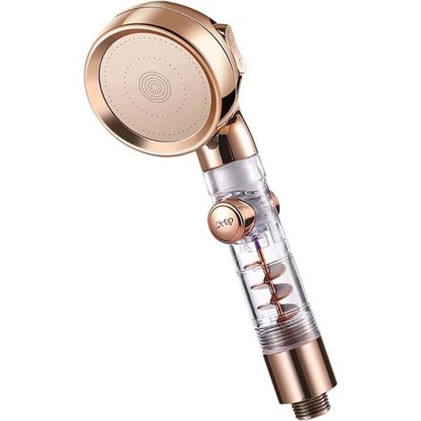 Pommeau de douche à économie d'eau, pommeau de douche haute pression à 3 modes, douchette à main avec filtre PP (1/5)