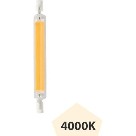 R7S LAMPADINA LINEARE IN VETRO A LED 7.5W LUCE NATURALE 4000K 806LM BOT LIGHTING